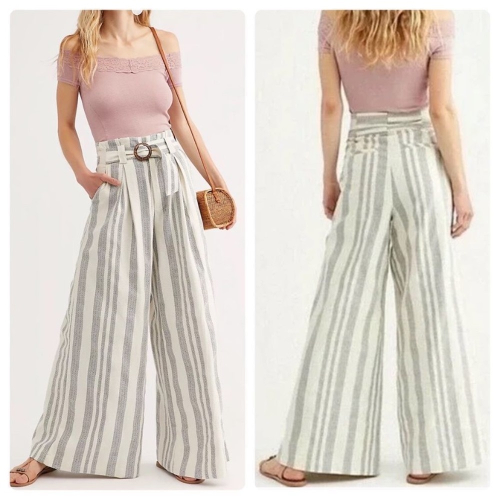 NWT Free People Hi Tyed Wide Leg Pant Size 0